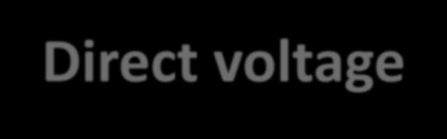 Direct voltage constant