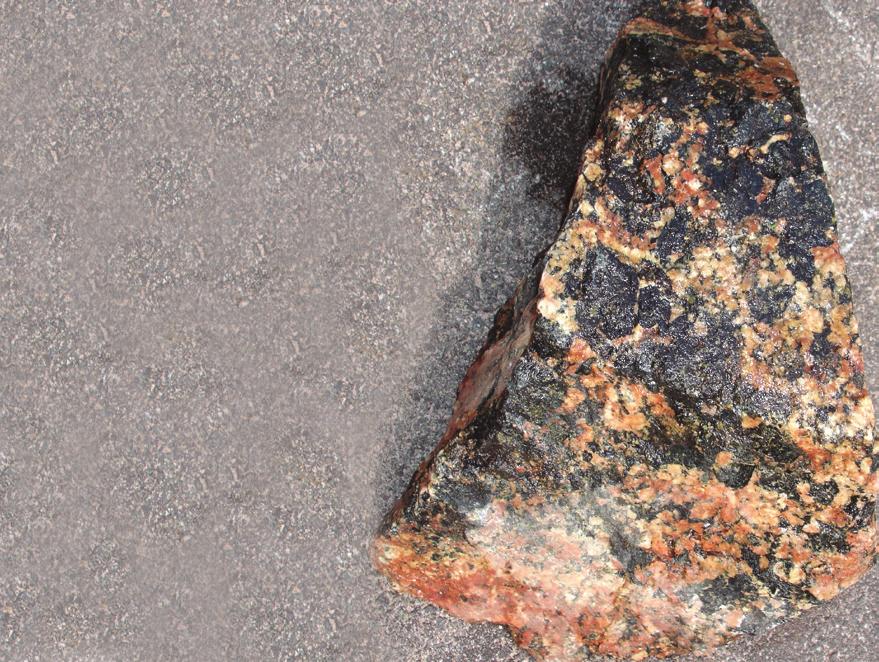 IGNEOUS ROCKS are formed when molten material (magma) rises from deep within the Earth. As it cools it solidifies to form igneous rock.