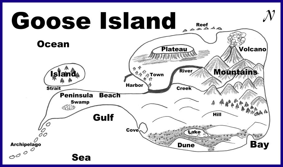 Fantasy Island Activity 13 Introduction Creating a fantasy island is an excellent way for you to review landforms. Many volcanic islands in the Pacific Ocean are unnamed.