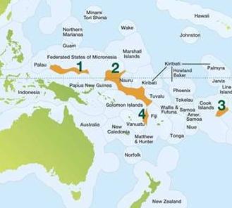 SPREP The Noumea Convention defines the "Convention Area" as (i) the 200 nautical mile zones established in accordance with international law of: American Samoa, Australia (East coast and Islands to