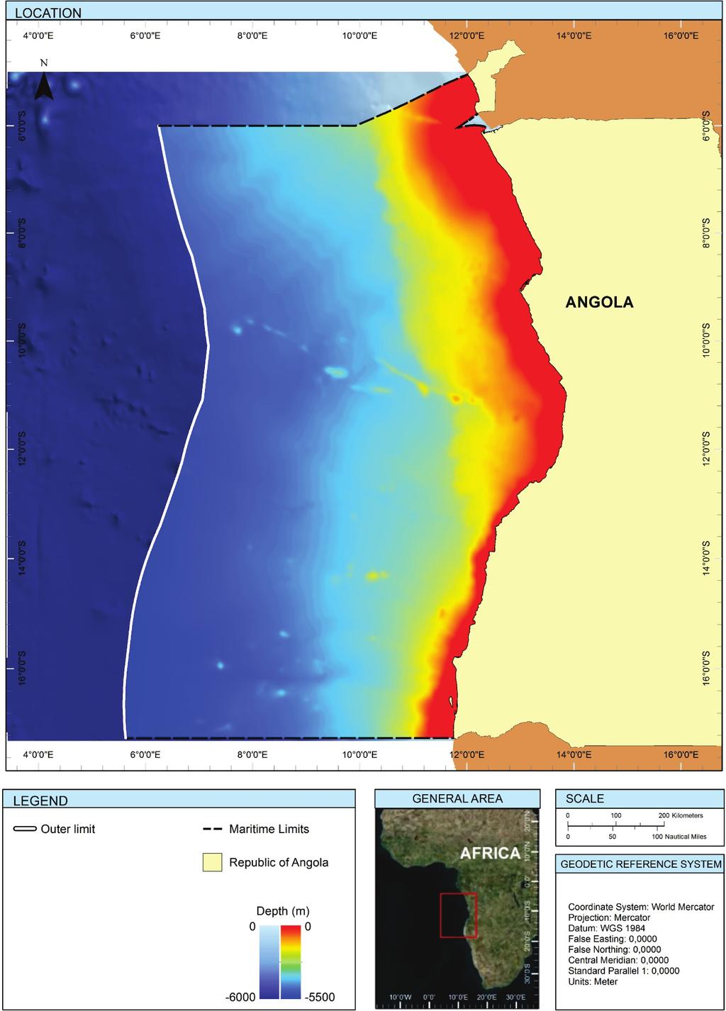 2 Figure 2: The Extended Continental Shelf of Angola.