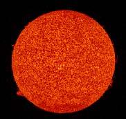Chromosphere T = 1 5 x 10 4 K; depth = 2,500 km A thin layer above the photosphere where most of the Sun s UV light is emitted. Corona T = 2 x 10 6 K; depth!