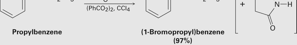 N-bromosuccinimide (NBS) and benzoyl