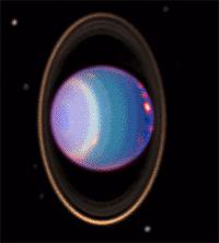 Uranus Uranus is tilted almost