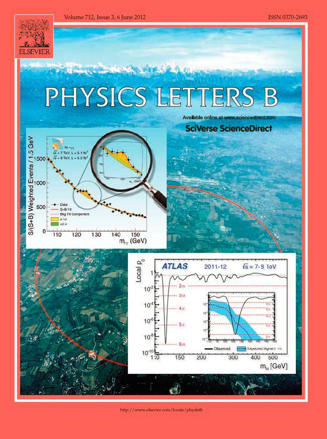 Observation of a new Particle (5s)! Phys. Lett. B 716 (2012) 1-29 (ATLAS) Phys.
