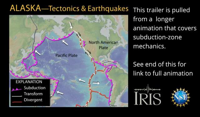 Large earthquakes are common in Alaska. Over the past 100 years, 11 M7+ earthquakes have occurred within 600 km of this earthquake.