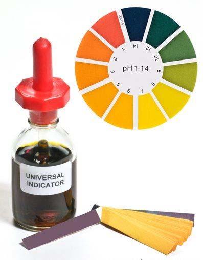 6b Indicators are used to determine whether substances are acid, base or neutral. Indicators can be used to determine the ph of a solution by the colour change.