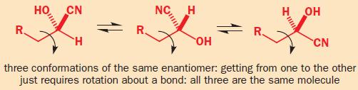 conformation of a molecule means rotating about bonds, but not breaking them Conformations of a molecule
