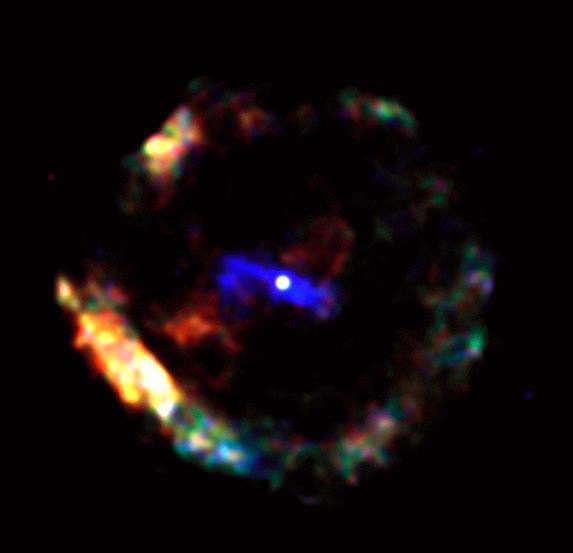 Neutron Stars are the leftover cores from supernova explosions of massive stars If the core < 3 M, it will stop collapsing and be held up by neutron degeneracy pressure.