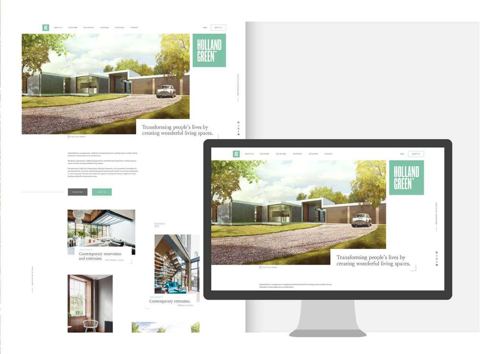 H O L L A N D G R E E N How we helped Beautiful re-design and build of their website.