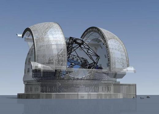 10 m + 10 m Planned (ready about 2020) E-ELT (European Extremely Large Telescope; ESO), Cerro Armazones, Chile. 39.