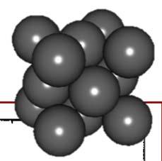 would increase to 10 %. The percentage of surface atoms changes with the palladium cluster diameter.