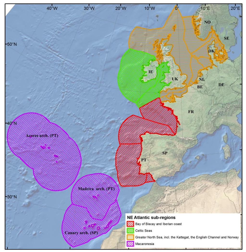 3. Mapping ES provided by European Atlantic benthic habitats: step-by-step Objective Qualitative assessment and mapping of the ESs provided by