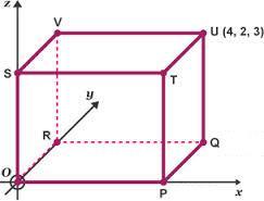 D Coordinates: s seen earlier a point in Dimensions has coordinates in the form: (x, y,,z) The x-axis goes from Left to Right, the y-axis goes In & Out and the z-axis goes Up & Down. 1.
