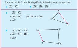 notebook, draw an accurate diagram of triangle ABC Write down the vector C D B 5 A