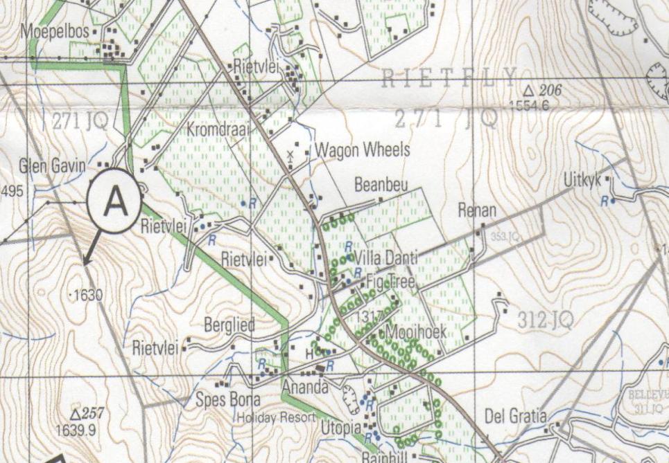 X-AMPLE QUESTIONS: Question 1: Map of Rustenburg West: Z 1.1 Is area Z a valley or a spur? Give a reason for your answer. 1.2 With the aid of a diagram state and explain the type of wind that this area will experience at night.