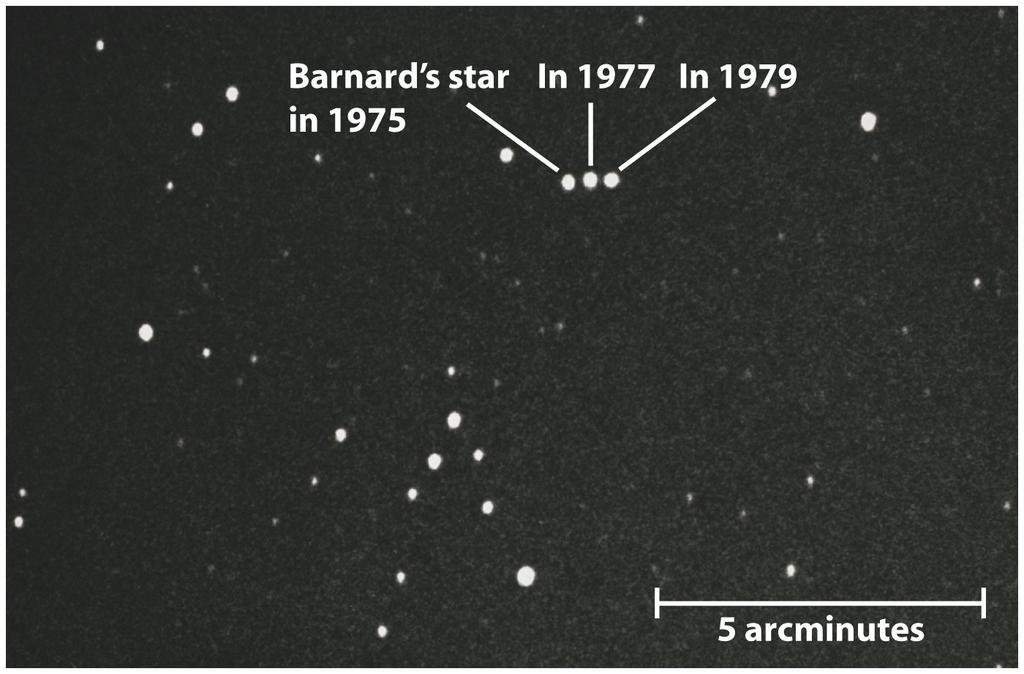 Barnard s star has a