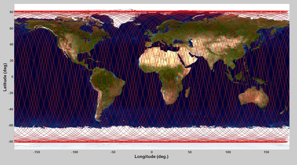 better than equatorial Images show ENVISAT-like ground orbit