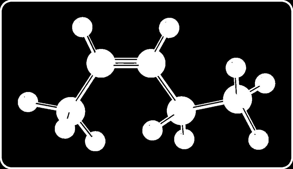 Concept Check 23.3 In the model shown here, C atoms are black and H atoms are light blue. a. Write the molecular formula. b. Write the condensed structural formula.