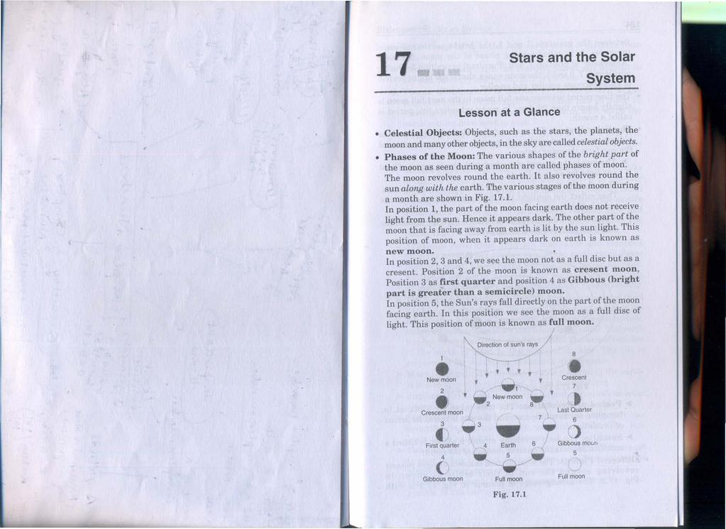 1- m'j Stars and the Solar System Lesson at a Glance Celestial Objects: Objects, such as the stars, the planets, the moon and many other objects, in the sky are called celestial objects.