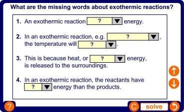 Exothermic