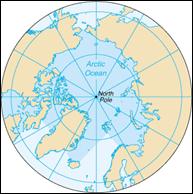 point in space near day Pole Polaris night Responsible for and counterclockwise Rotates when looking down on the North Pole from space