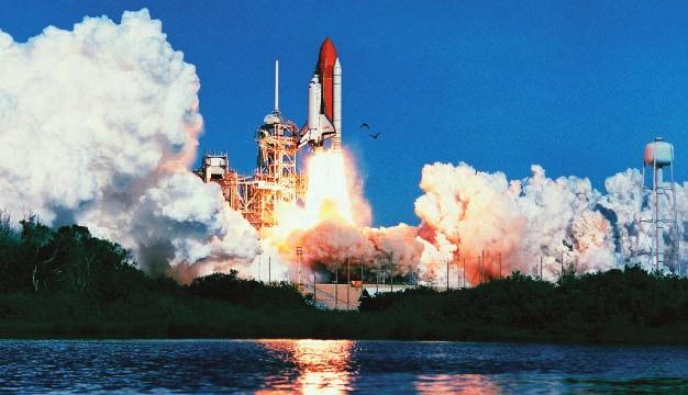 What is the space shuttle? Picture a disposable car: you spend thousands of dollars to buy it, you drive it once, and it disintegrates.