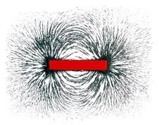 superparamagnetic These particles are greatly influenced by a magnetic