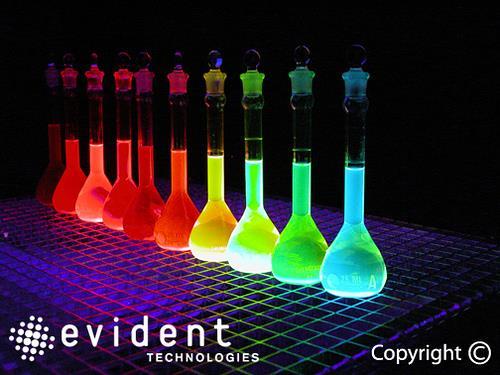 Applications: Displays, TVs, and Lighting Quantum dots can take one energy of light and convert it to multiple colours useful