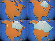 Last one ended only 10,000 years ago About 1 Gyr ago, continents were all