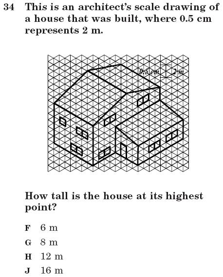 Three-Dimensional Figures use your eyes each vertical block is a meter house