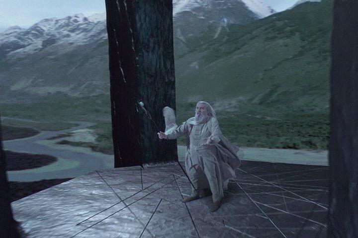 Example 12 Feeling ambitious, Saruman now throws the ball upward at 3.00 m/s. How high does the ball go?