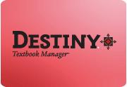 Destiny Textbook Manager allows users to create and print replacement barcode labels for textbooks.