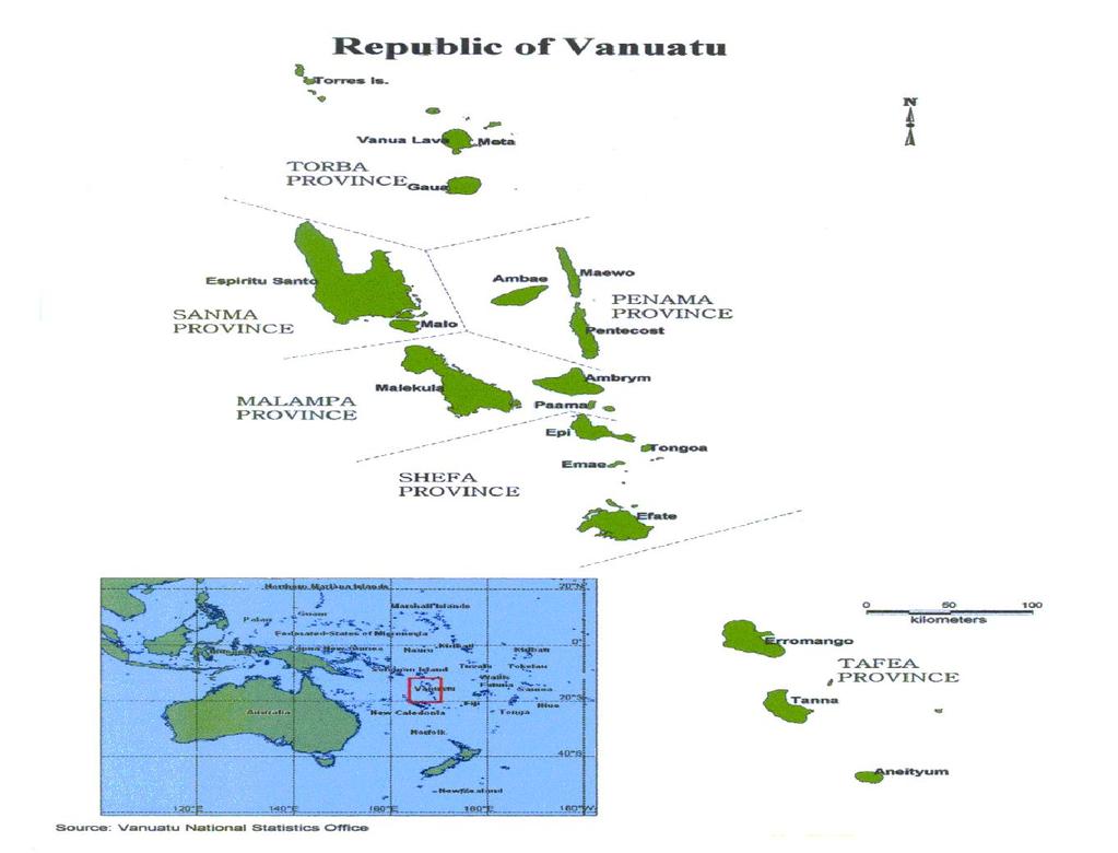 Eruption Disasters in Vanuatu