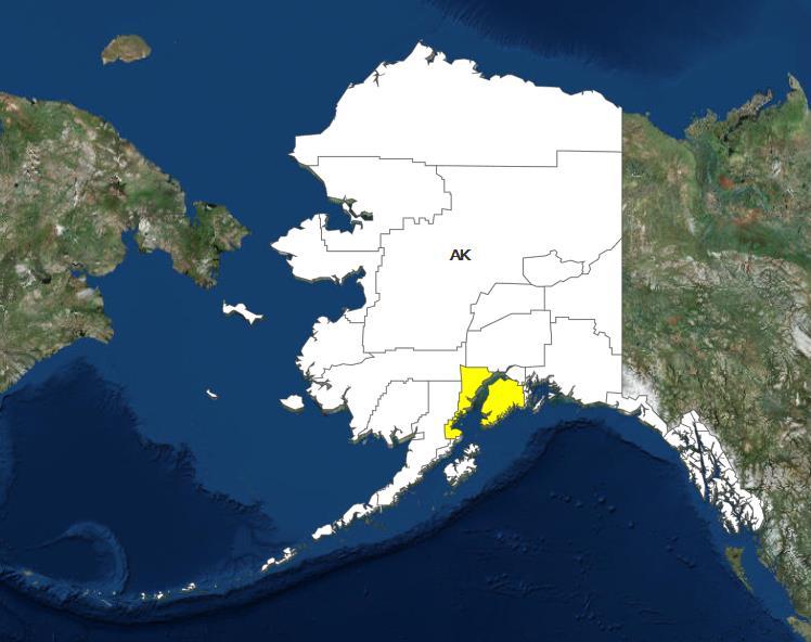 Declaration Approved FEMA-4369-DR-AK The President approved a Major Disaster Declaration June 8, 2018 for the State of Alaska For a severe