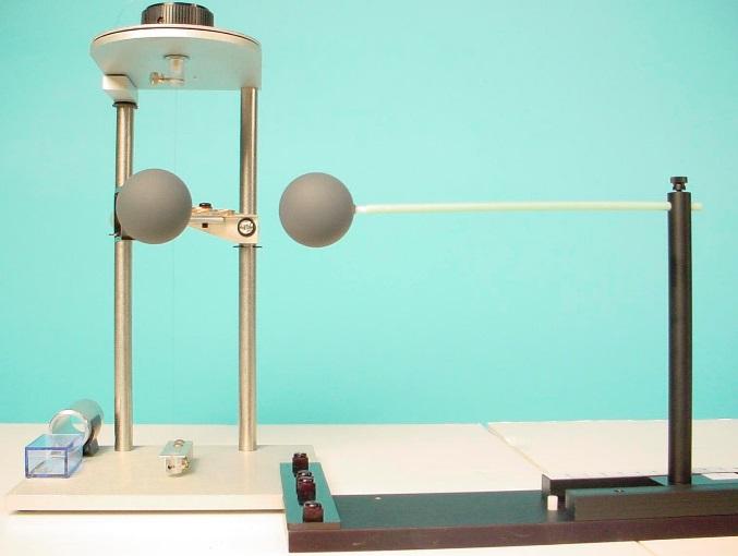 torsion wire. Adjust the height of the pendulum assembly as needed. Readjust the height of the index arm and the magnetic damping arm as needed to reestablish a horizontal relationship. 3.