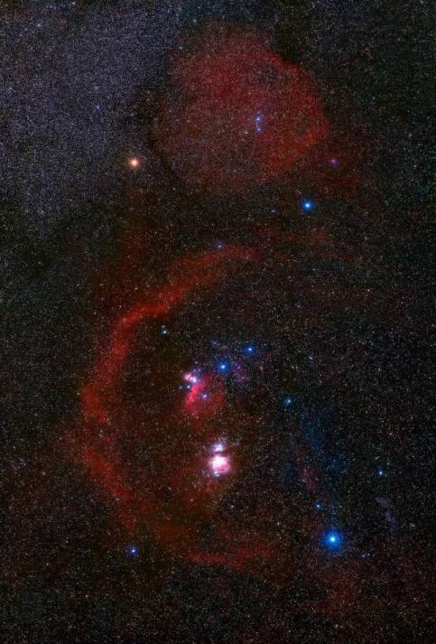 The Birth of a Star Astronomers knew that the Milky Way contained giant clouds of hydrogen and helium that were lit by stars much hotter and brighter than the Sun.