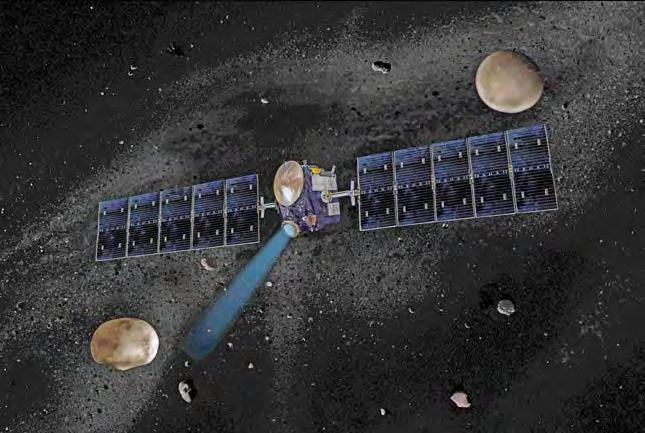 Ten years later, NASA s NEAR space probe reached Eros.