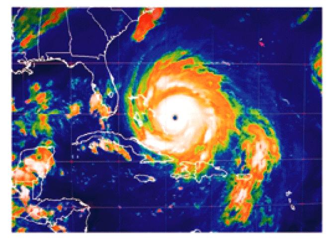 Satellite View of Hurricane Floyd Development of Hurricanes Hurricanes develop most often