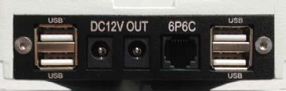 5. CEM60 Cable Management The CEM60 mount has a pre-wired Cable Management Panel that allows the user to connect their accessories and imaging equipment without cables tangling or snagging when the