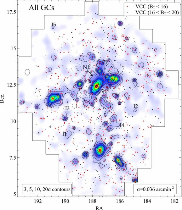 Outer Halos of Massive Galaxies NGVS: extensive distribution