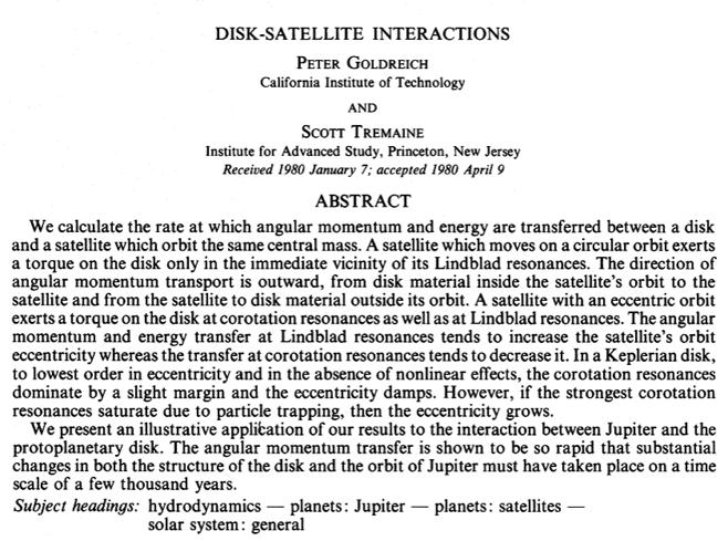 Orbital migration We have learned in the last lecture why one could expect from planet formation theory (necessity of a 10 Mearth core formed during the disk lifetime, i.e. rapidly) that giant planets should form in a region outside the iceline, i.