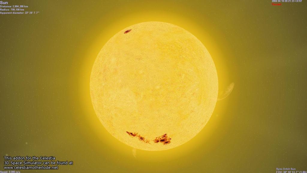 Sunspots are dark spots on the photosphere.