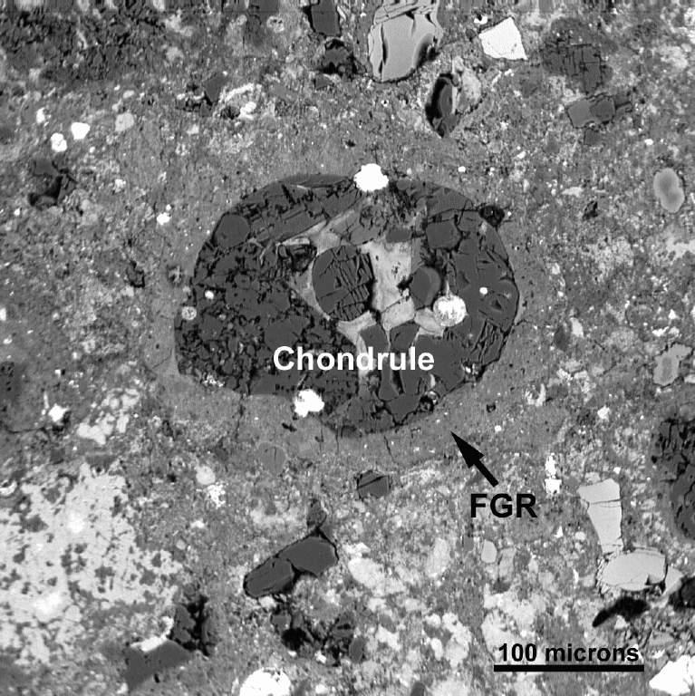 Carbonaceous Chondrites 1-10% water by mass Water is locked up in