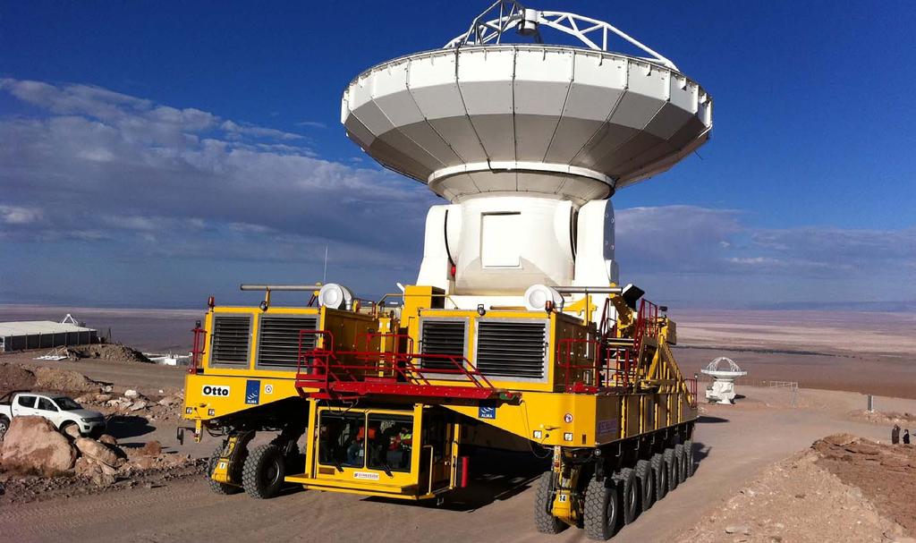 ALMA 12m Telescope on Transporter