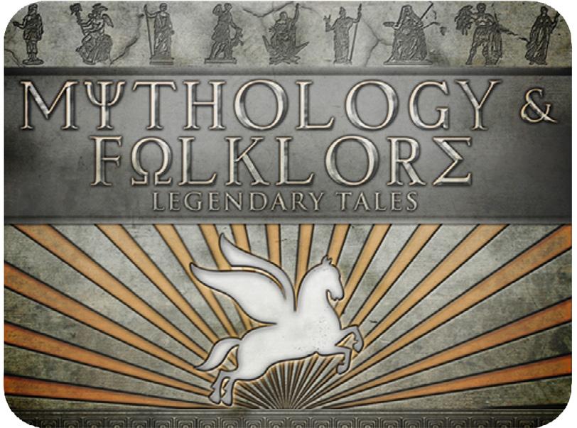 Mythology & Folklore: Legendary Tales Course Description Mighty heroes. Angry gods and goddesses. Cunning animals.