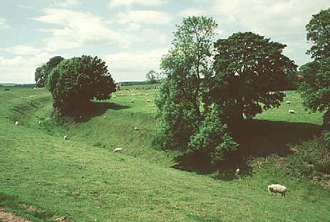 Avebury The large ditch and