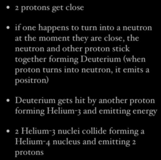 at the moment they are close, the neutron and