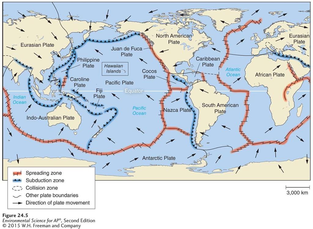 Plate Movement Tectonic plates. Earth is covered with tectonic plates, most of which are in constant motion.