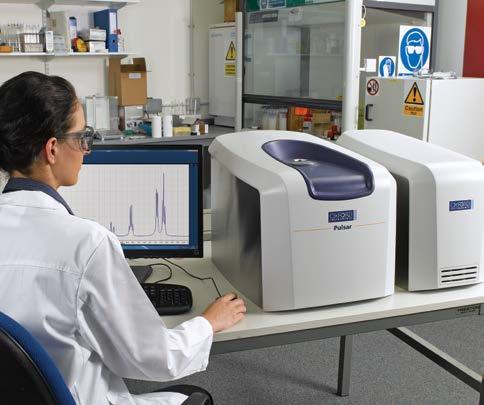Pulsar TM NMR for your laboratory The Pulsar TM NMR spectrometer from Oxford Instruments delivers affordable, high performance NMR spectroscopy into the laboratory environment.